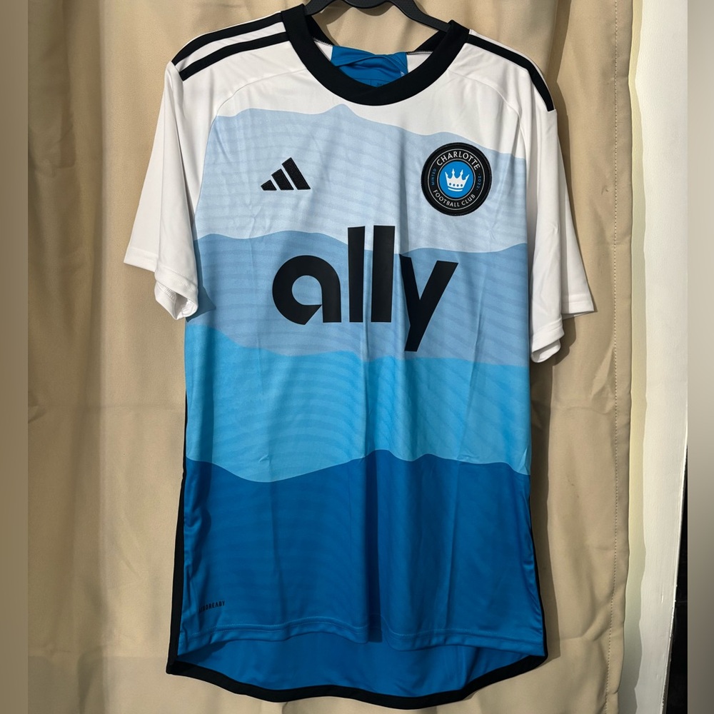 MLS Charlotte FC Adidas Soccer Jersey